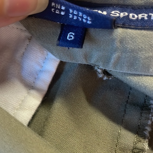 Ralph Lauren skirt short olive green 6 - Picture 13 of 13